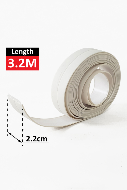 WALL & TUB CAULK STRIP (2.2 cm x 3.2 METRES) ATech