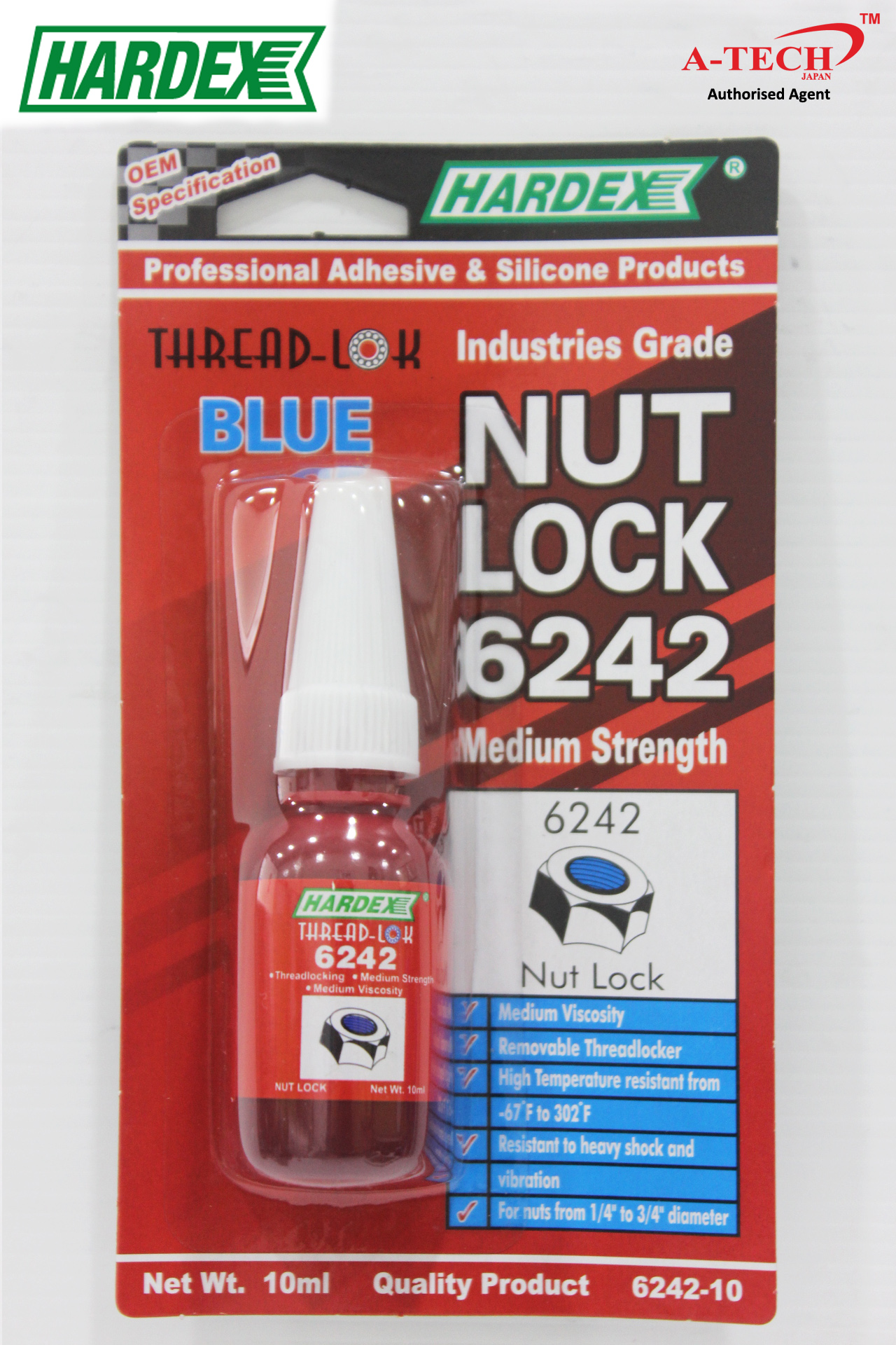 HARDEX THREAD LOCK 10ml ATech
