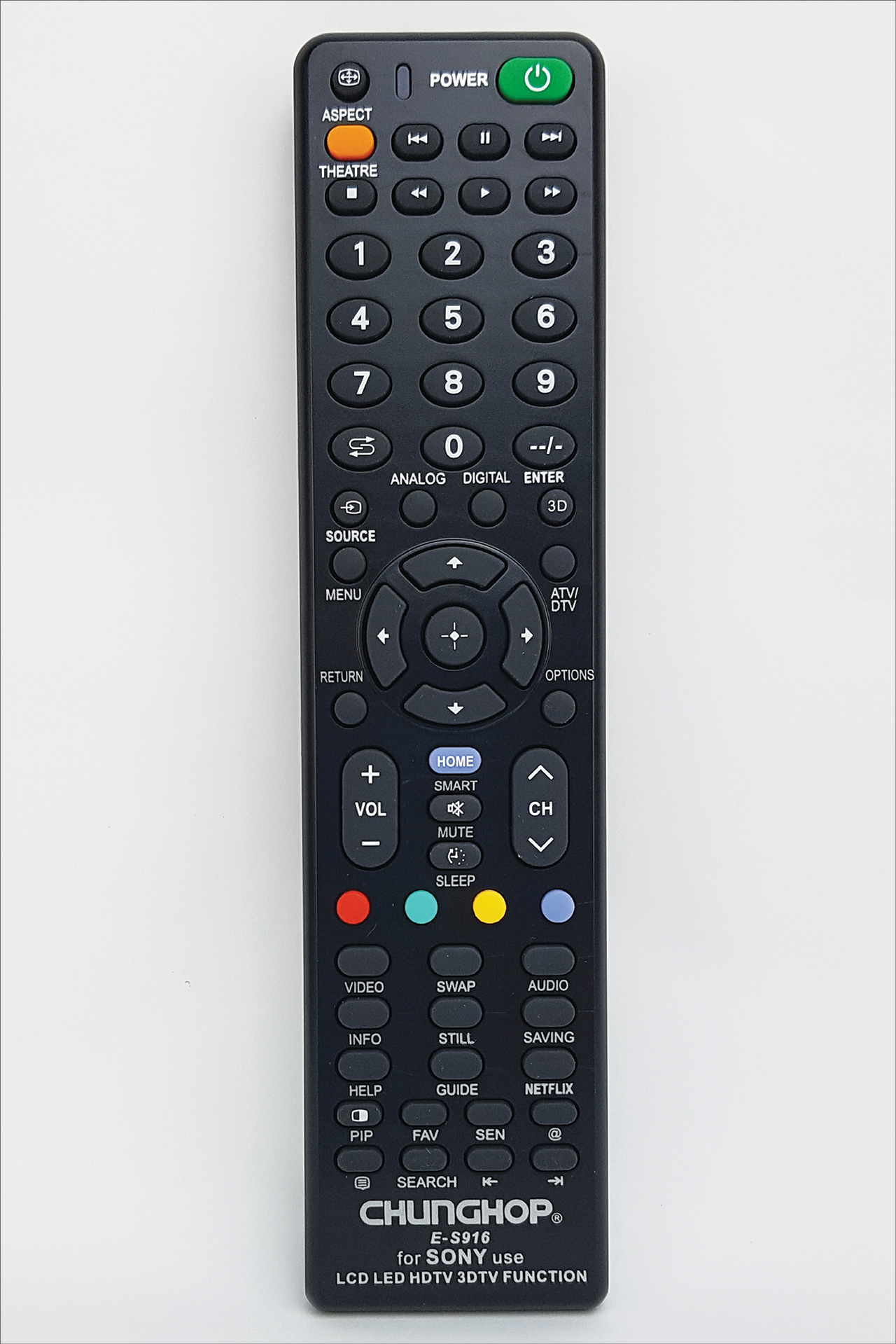 Télécommande TV Universelle E-P912 compatible TV Panasonic /LCD