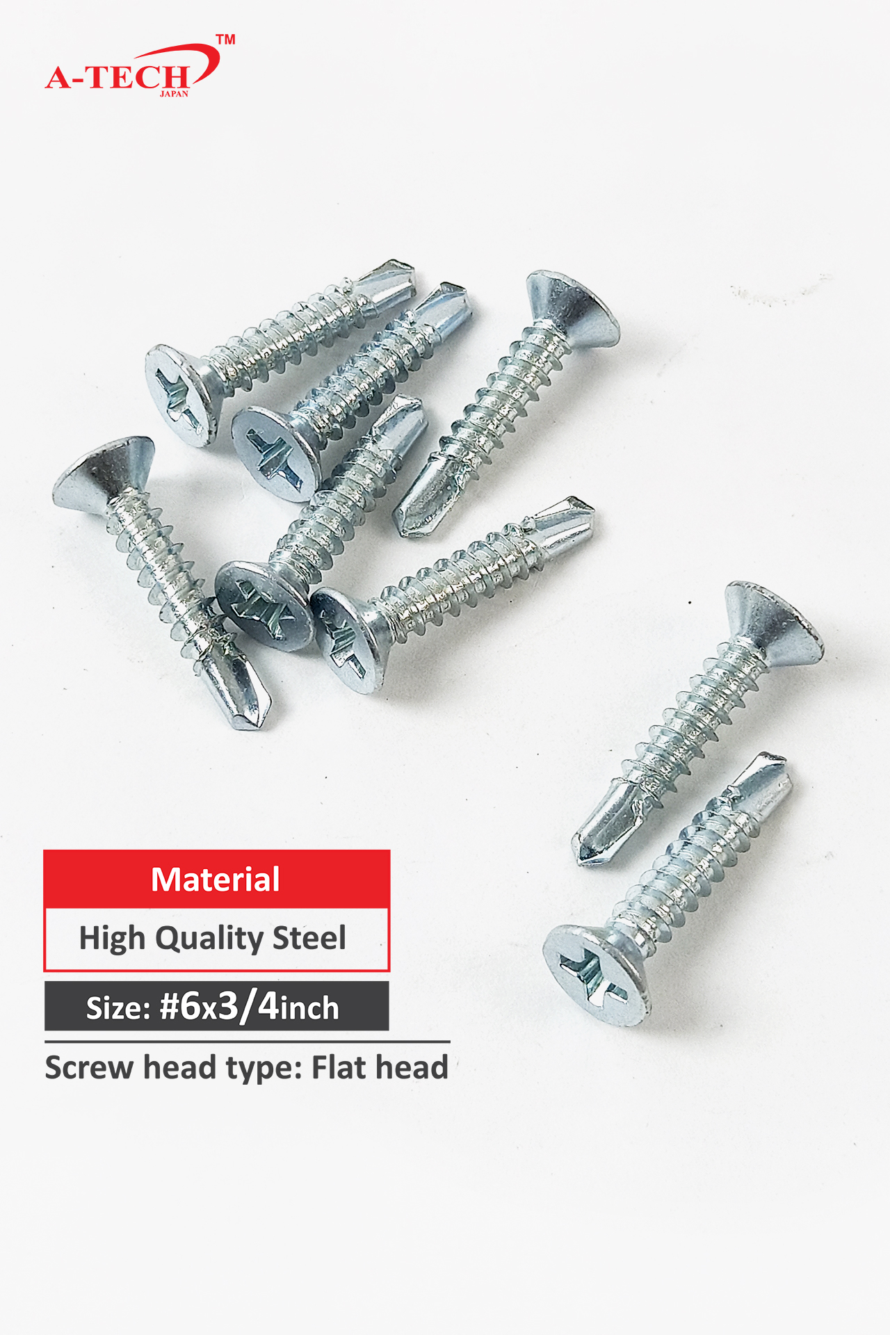 FH DRILL SCREW (#6 X 3/4") - Image 2