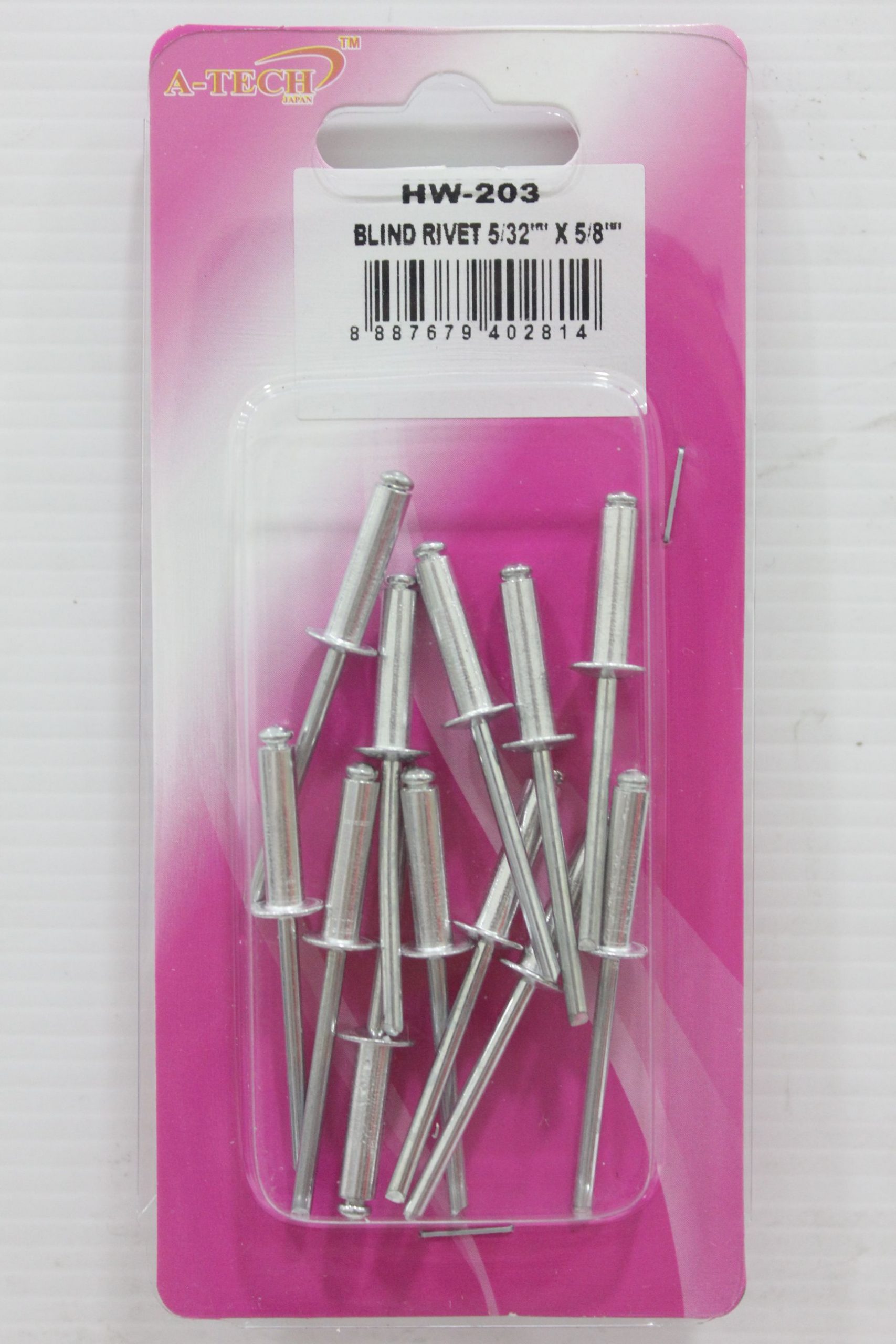 BLIND RIVET 5/32" X 5/8"