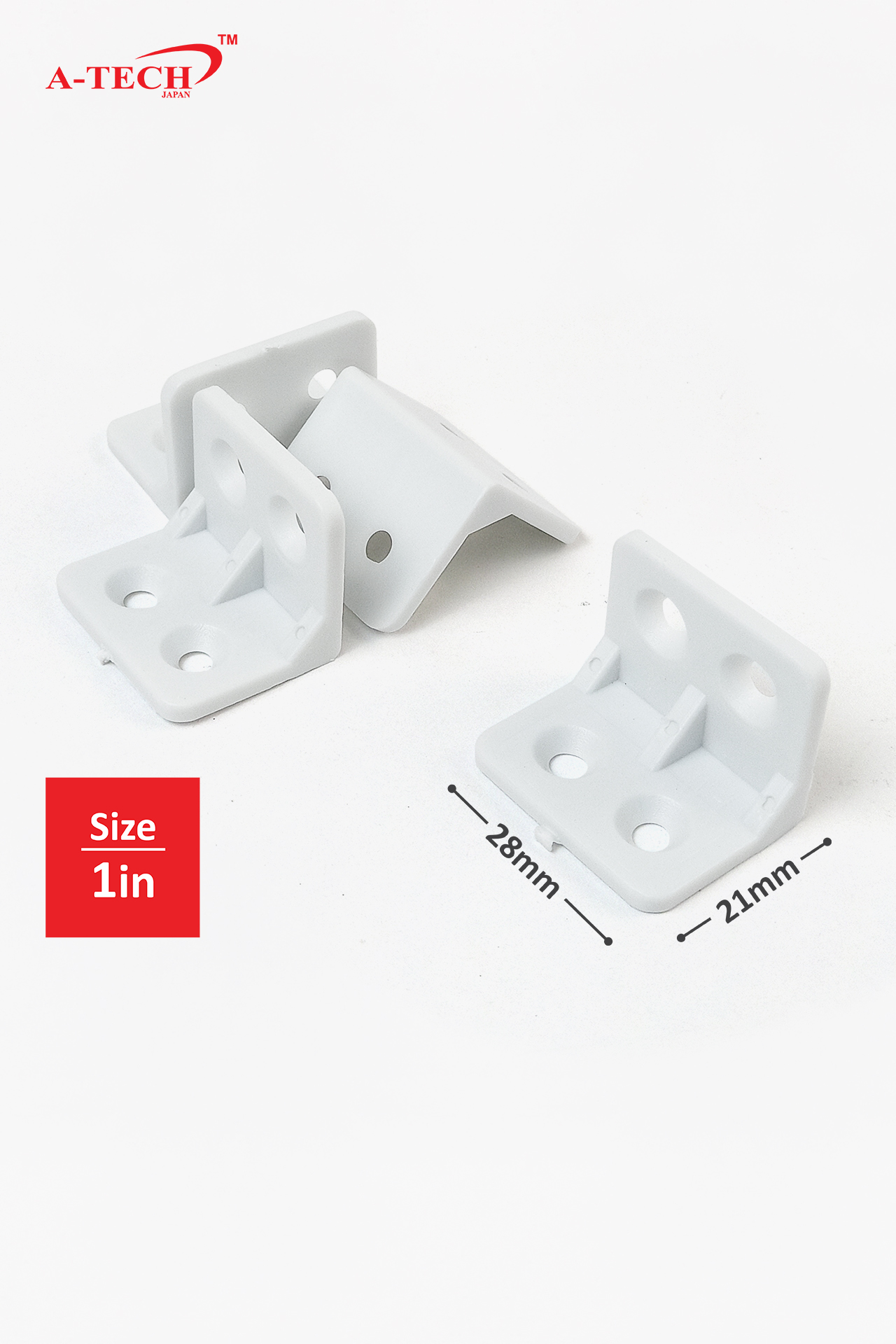PVC L-BRACKET (1") - Image 2