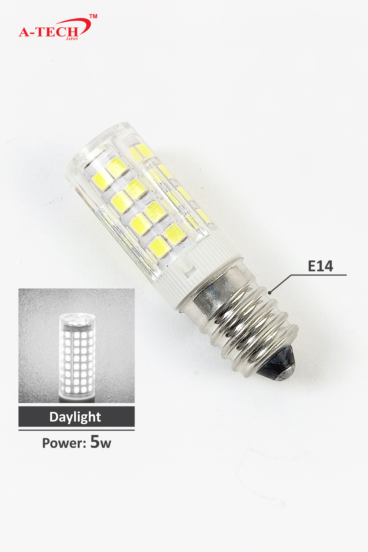 E14 LED BULB - 5 WATT (DAYLIGHT) - Image 2