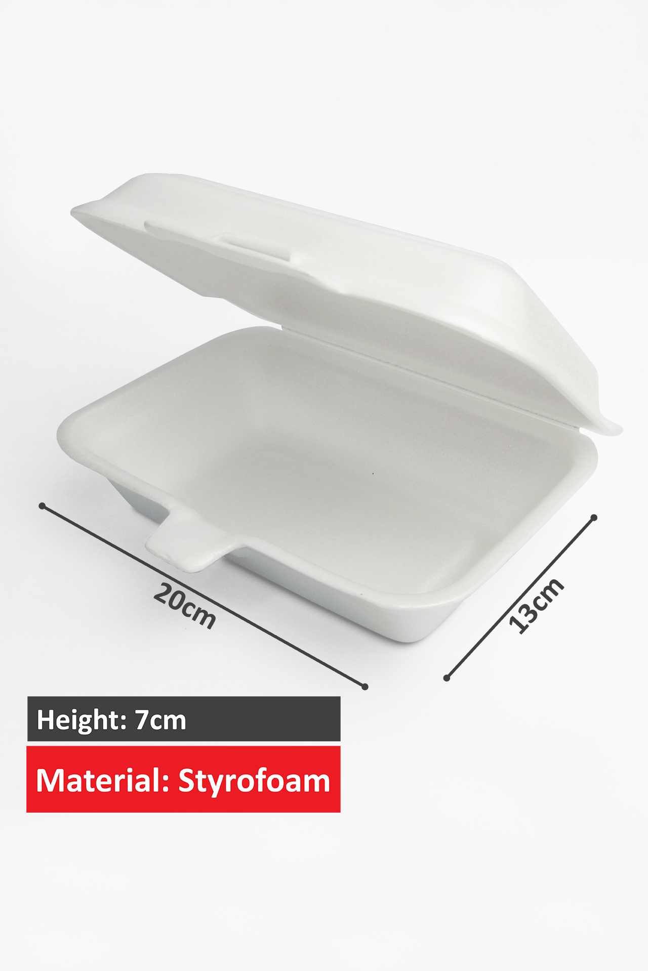 DISPOSABLE FOOD CONTAINER - (10PCS) - Image 2