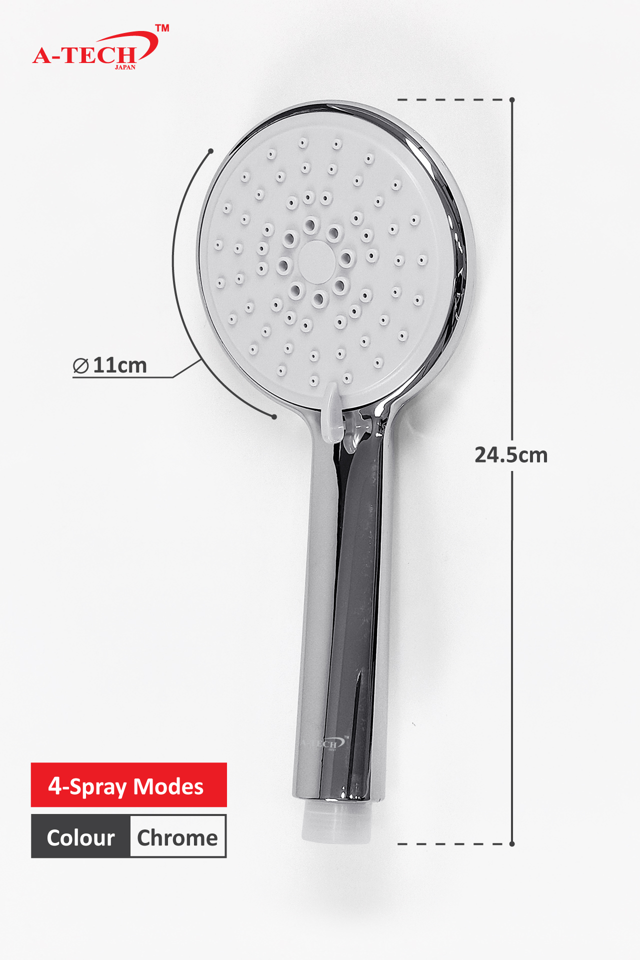 SHOWER HEAD (4 WAY-FUNCTION) - Image 2